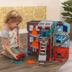 Adventure Bound™: 2-In-1 Transforming Fire Truck Play Set
