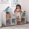 Bookcase With Reading Nook - White