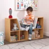 Bookcase With Reading Nook - Natural