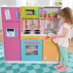 Deluxe Big And Bright Play Kitchen