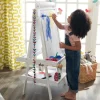 Deluxe Wooden Easel - White