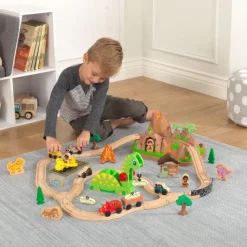 Dinosaur Bucket Top Train Set