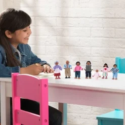 Doll Family Of 7 - African American