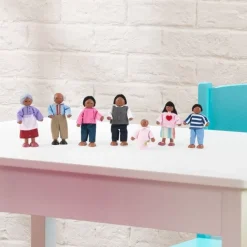 Doll Family Of 7 - African American