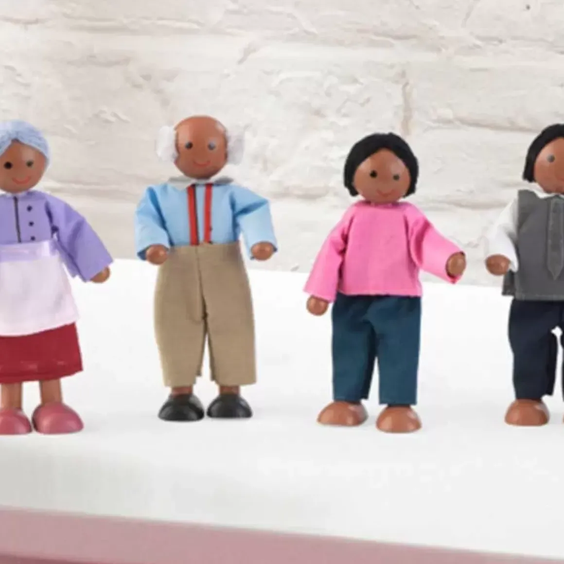 Doll Family Of 7 - African American