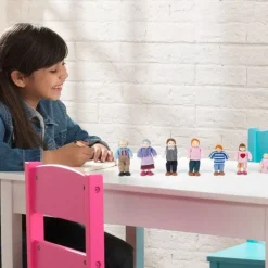 Doll Family Of 7 - Caucasian
