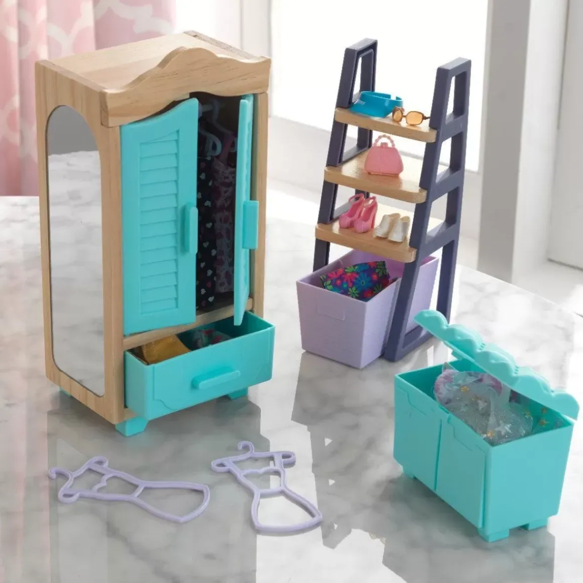 Dollhouse Accessory Pack - Master Closet