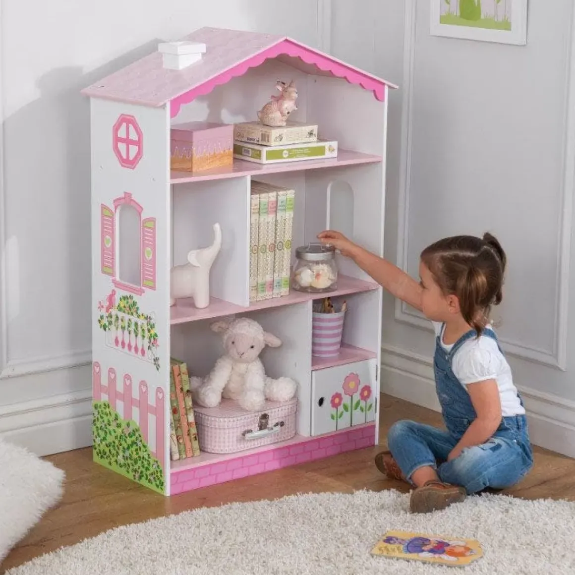 Dollhouse Cottage Bookcase