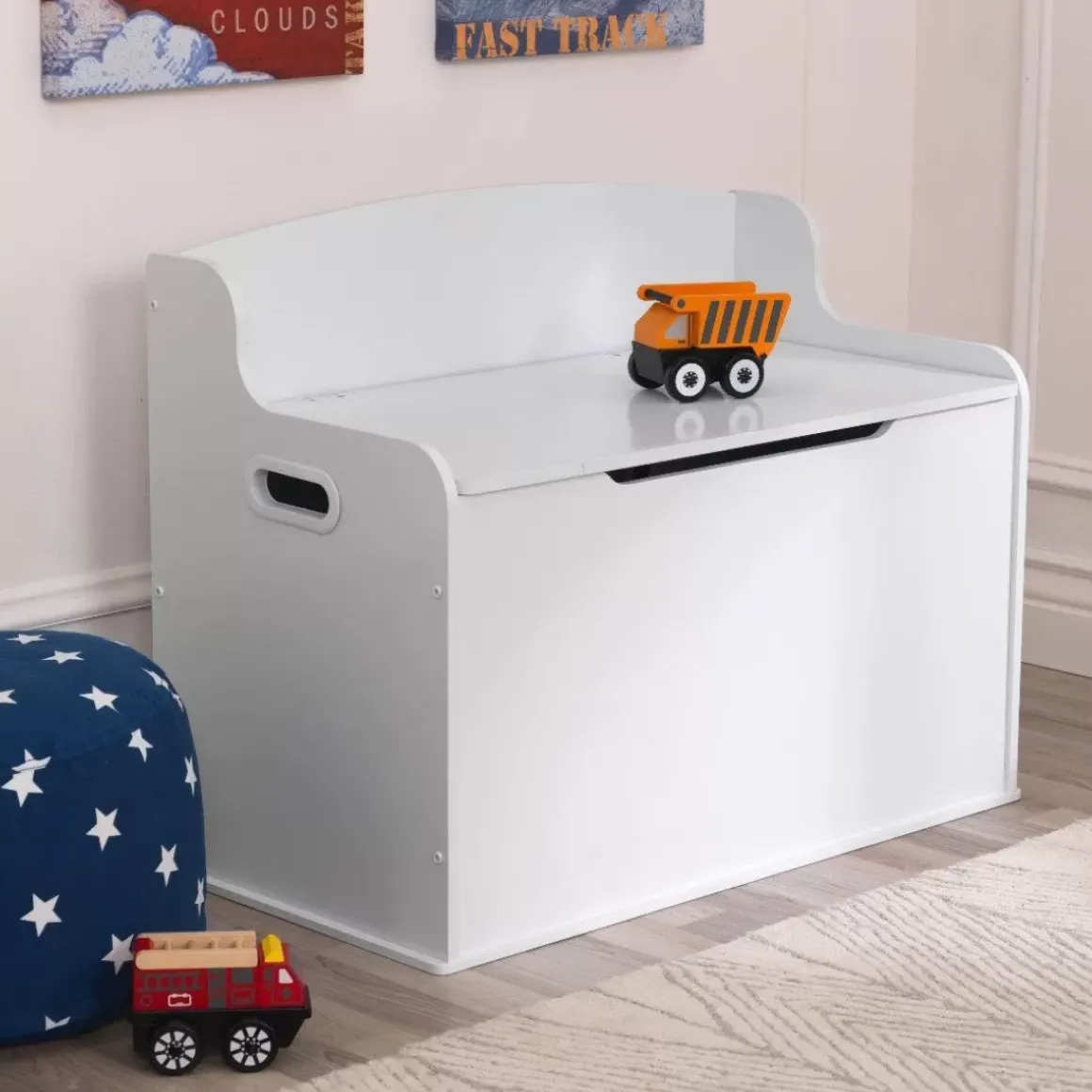 Fill With Fun Toy Box- White