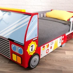 Fire Truck Toddler Bed