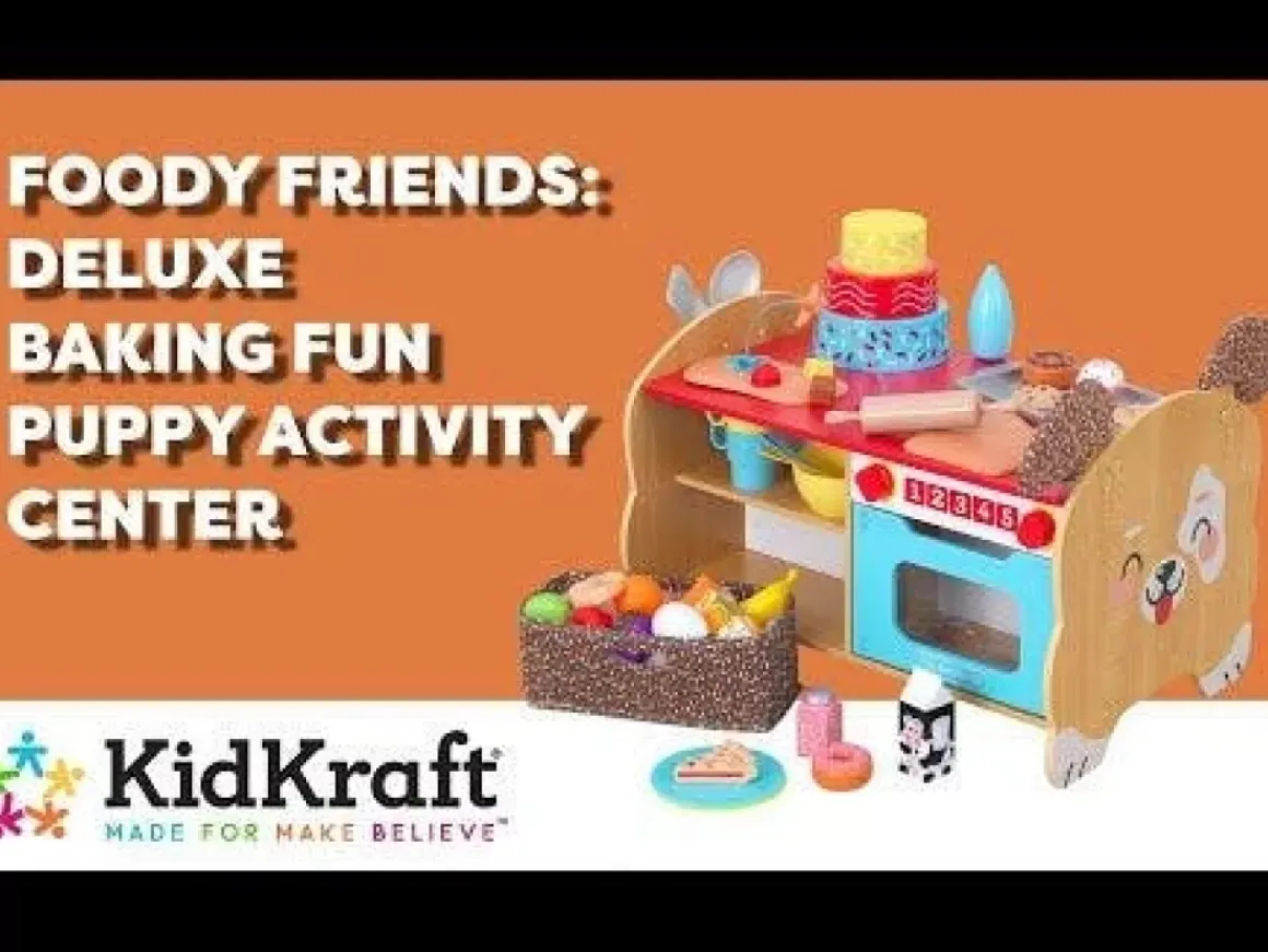 Foody Friends: Deluxe Baking Fun Puppy Activity Center