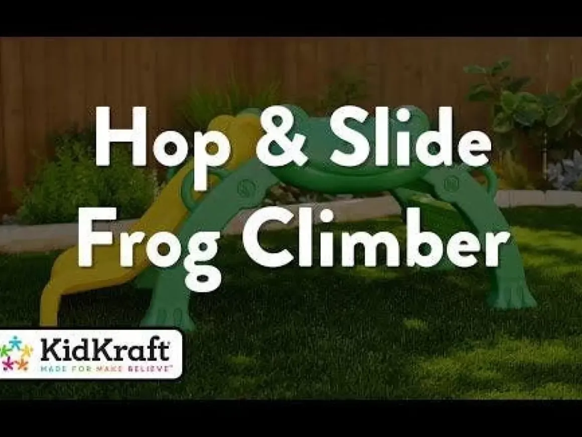 Hop & Slide Frog Climber