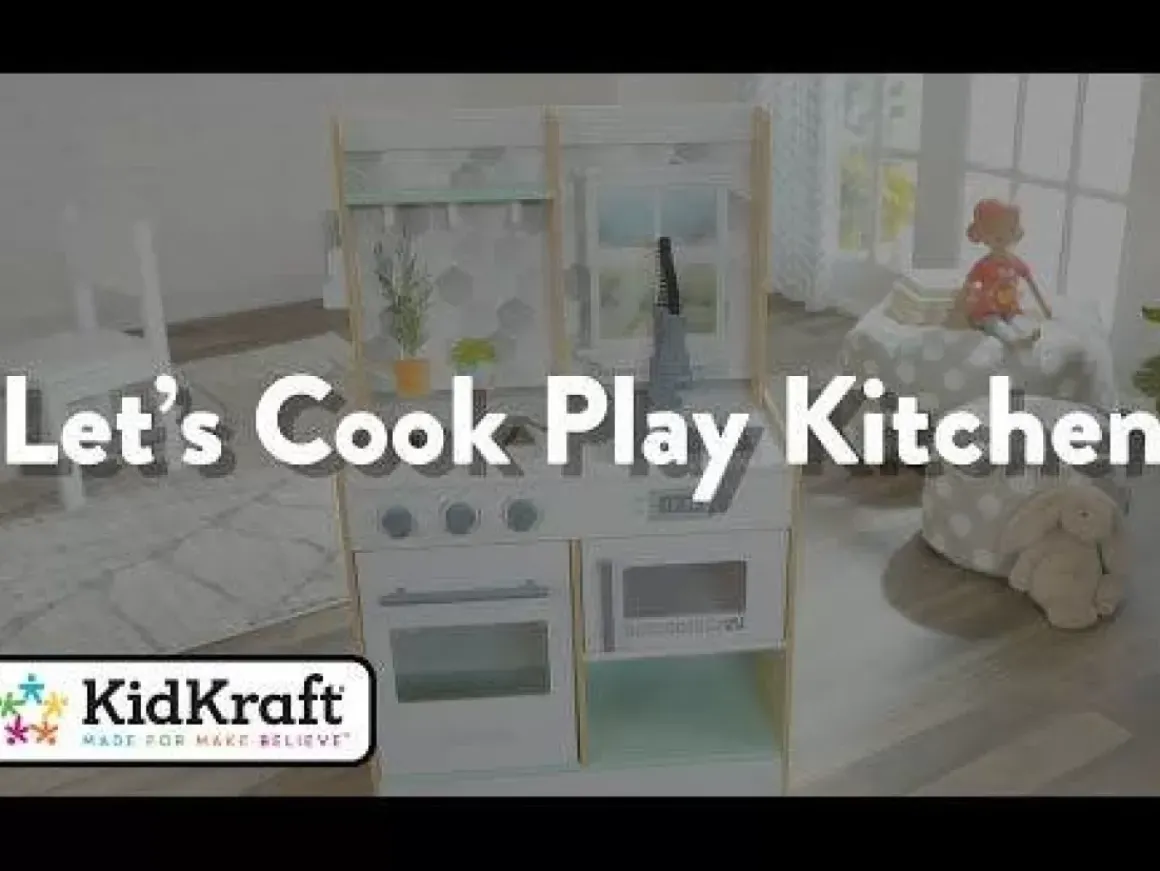 Let's Cook Play Kitchen - Natural