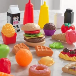 65-Pc Play Food Set