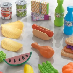 65-Pc Play Food Set