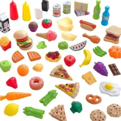 65-Pc Play Food Set