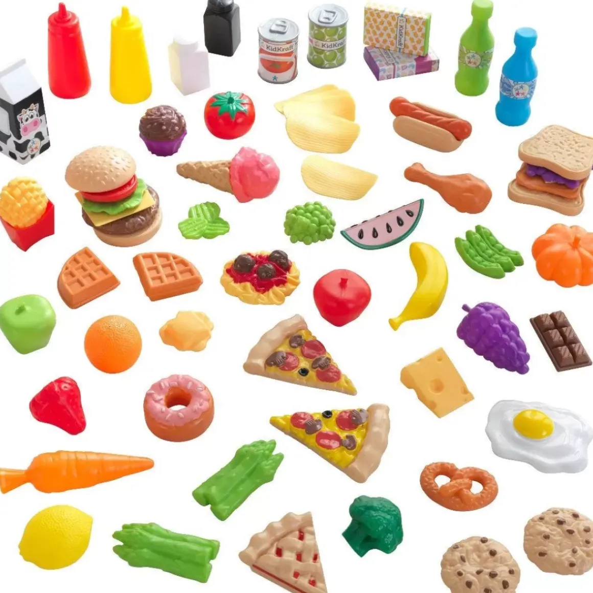 65-Pc Play Food Set