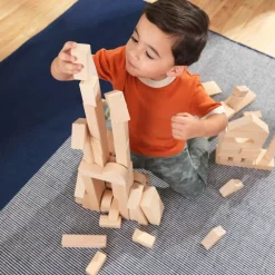 60-Piece Wooden Block Set