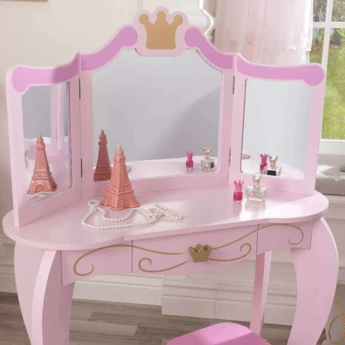 Princess Vanity & Stool