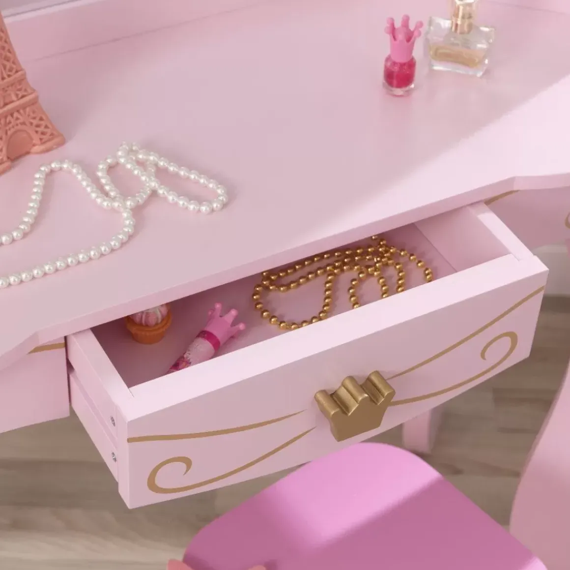 Princess Vanity & Stool