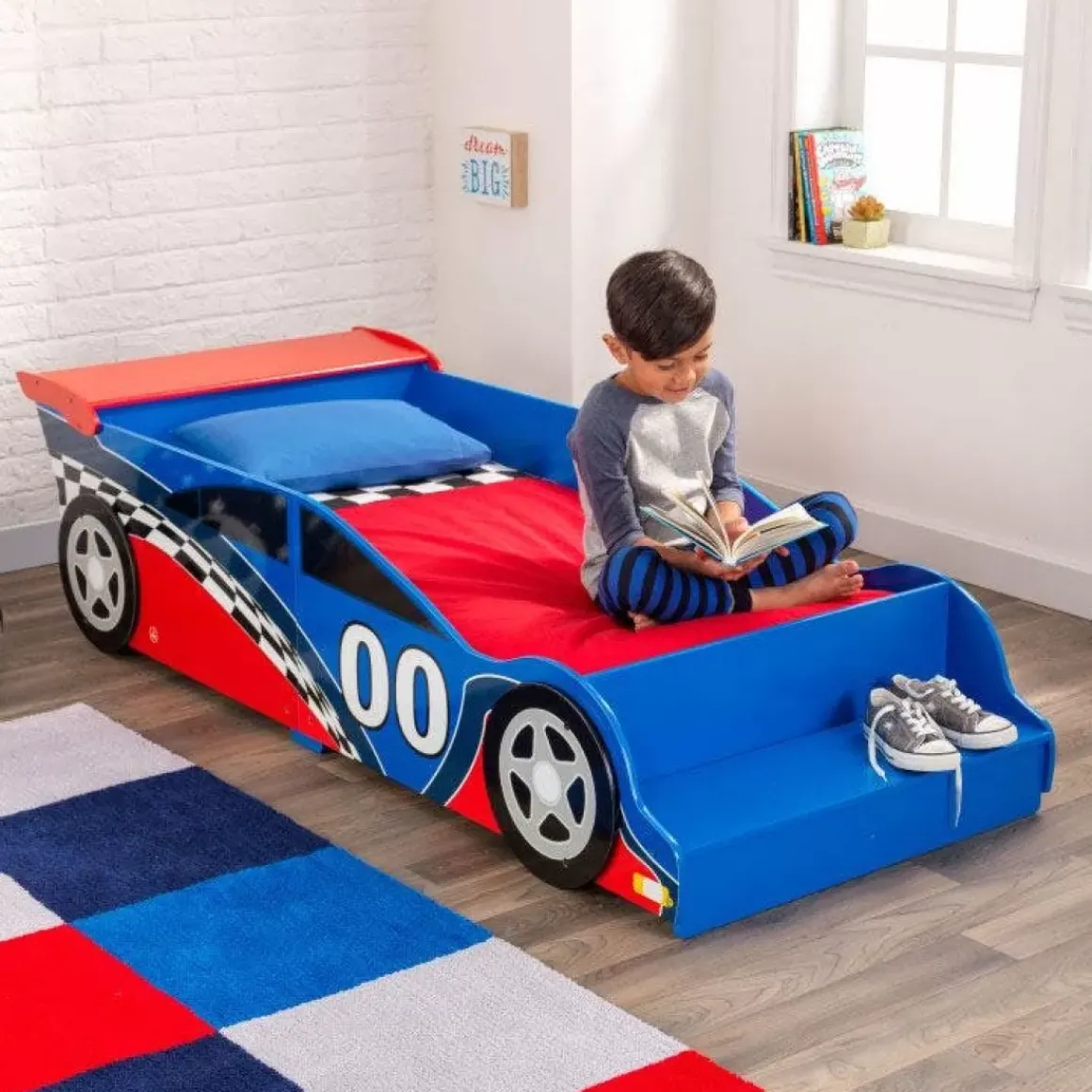 Racecar Toddler Bed