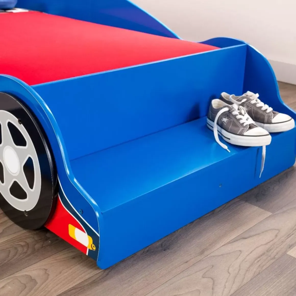 Racecar Toddler Bed