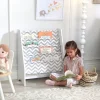 Sling Bookshelf - Gray & White