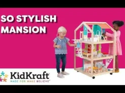So Stylish Mansion Dollhouse With Ez Kraft Assembly™