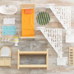So Stylish Mansion Dollhouse With Ez Kraft Assembly™