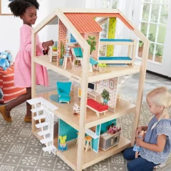 So Stylish Mansion Dollhouse With Ez Kraft Assembly™