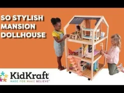 So Stylish Mansion Dollhouse - Boho Naturals