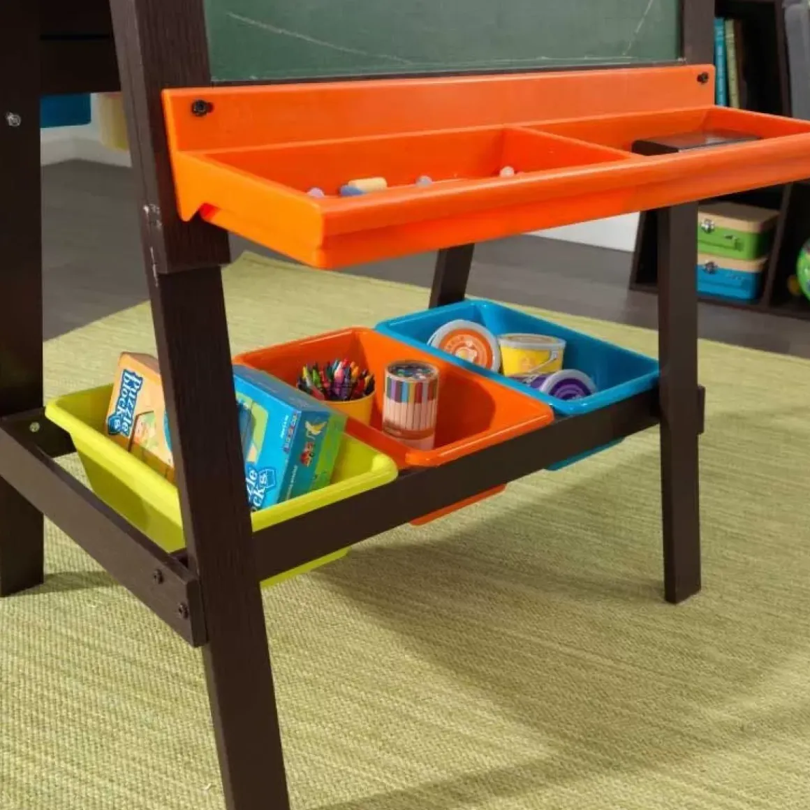 Storage Easel - Espresso