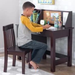 Study Desk With Chair - Espresso