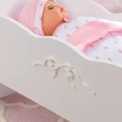 Tiffany Bow Doll Cradle