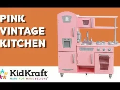Vintage Play Kitchen - Pink