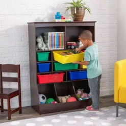 Wall Storage Unit - Espresso