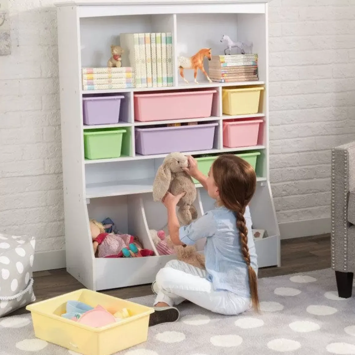 Wall Storage Unit - White