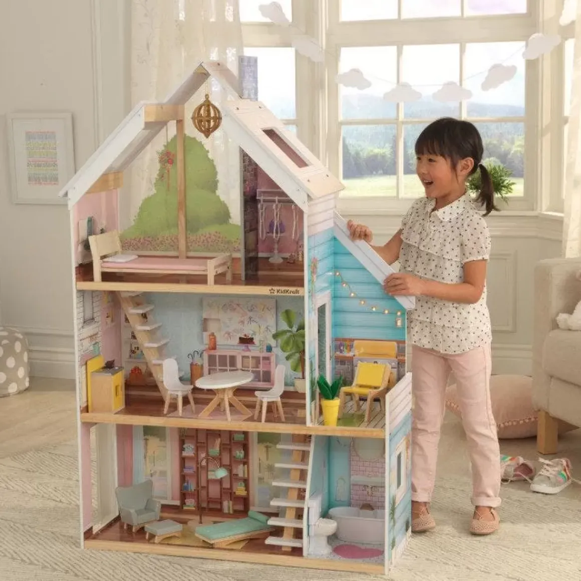 Zoey Dollhouse With Ez Kraft Assembly™